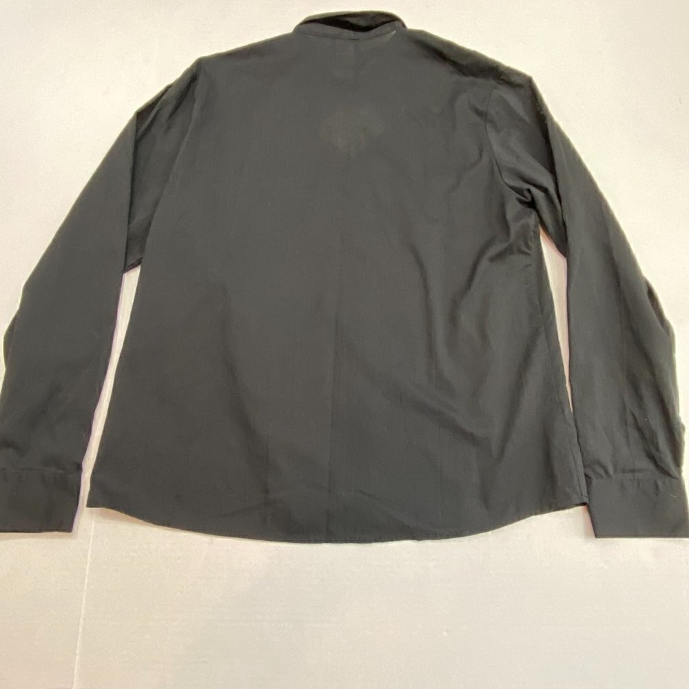 Lilia Smith Exclusive Black Western Long Sleeve Shirt Blouse, M - Picture 8 of 8